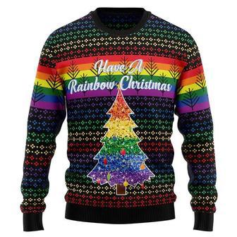 LGBT Rainbow Ugly Christmas Sweater | Favorety AU