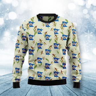 Minnesota Lady Slipper Ugly Christmas Sweater | Favorety