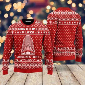 Nakatomi Plaza 1988 Ugly Christmas Sweater For Men & Women | Favorety DE