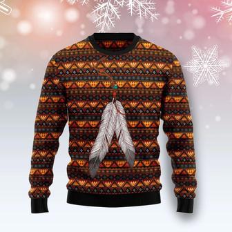 Native Feather Ugly Christmas Sweater | Favorety UK