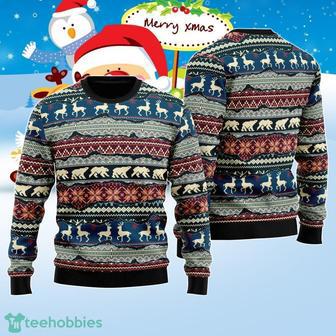 Nordic Style Fabric Patchwork Christmas Pattern Ugly Christmas Sweater Best Gift | Favorety CA