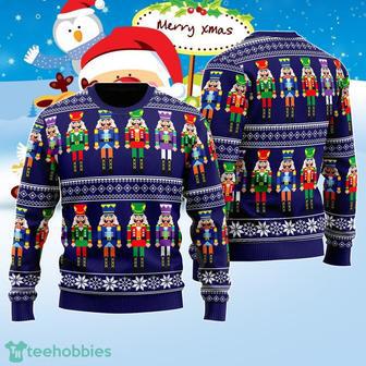 Nutcrackers Christmas Coming Pattern Ugly Christmas Sweater Best Gift For Men And Women | Favorety CA