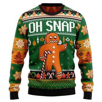 Oh Snap Gingerbread Ugly Christmas Sweater | Favorety CA