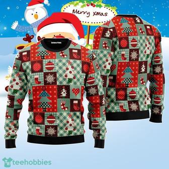 Patchwork Xmas Pattern Ugly Christmas Sweater Best Gift For Men And Women | Favorety AU