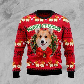 Pembroke Welsh Corgi Xmas Ugly Christmas Sweater | Favorety CA