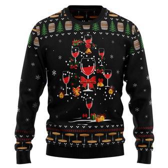 Red Wine Christmas Ugly Christmas Sweater | Favorety AU