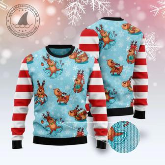 Reindeer Cute Ugly Christmas Sweater | Favorety