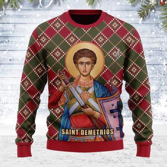 Saint Demetrios Ugly Christmas Sweater | Favorety