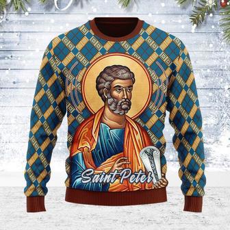 Saint Peter Ugly Christmas Sweater | Favorety