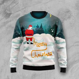 Santa Merry Christmas Ugly Christmas Sweater | Favorety AU