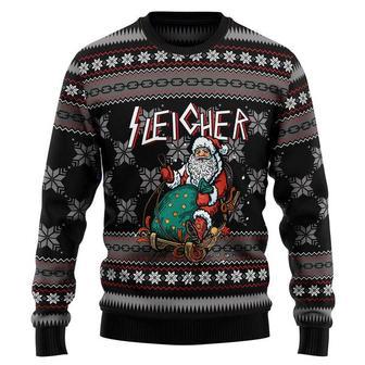 Santa Sleigher Ugly Christmas Sweater | Favorety CA