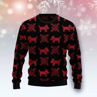 Scottish Terrier Christmas Ugly Christmas Sweater | Favorety