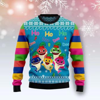 Shark Doo Doo Doo Ugly Christmas Sweater | Favorety