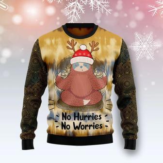 Sloth Mandala Ugly Christmas Sweater | Favorety AU