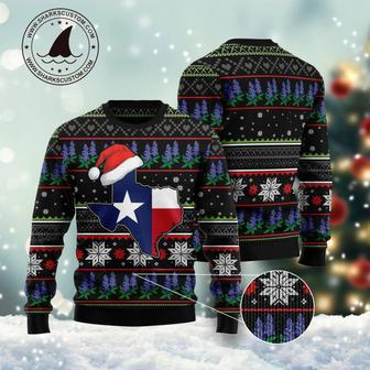 Texas Bluebonnet unisex womens & mens, couples matching, friends, funny family ugly christmas holiday sweater gifts 3 | Favorety DE