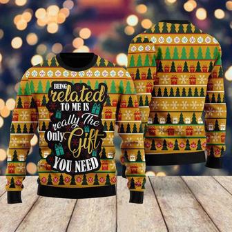 The Only Gift You Need Ugly Christmas Sweater For Men & Women Adult | Favorety AU