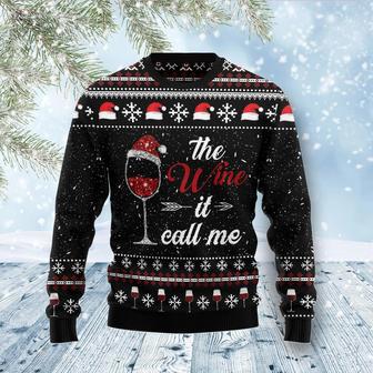 The Wine It Call Me Ugly Christmas Sweater | Favorety CA