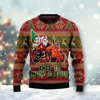 This Is How I Roll Ugly Christmas Sweater | Favorety