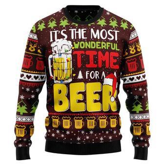 Time For Beer Ugly Christmas Sweater | Favorety