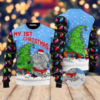 Ugly Christmas Of Elephant Ugly Christmas Sweater For Men & Women | Favorety