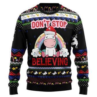 Unicorn Believing Christmas Ugly Christmas Sweater | Favorety DE