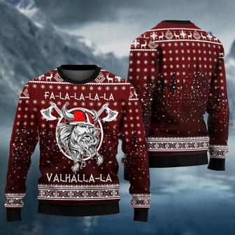 Vikings Fa La La La Ugly Christmas Sweater | Favorety DE