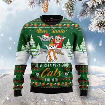 We‘re Been Very Good Cats This Year Ugly Christmas Sweater | Favorety AU