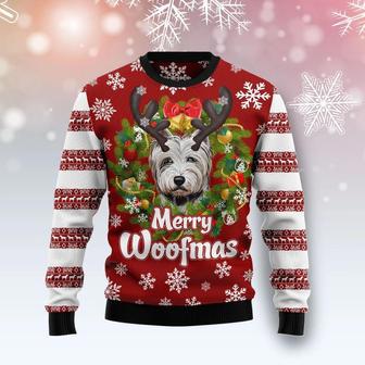 West Highland White Terrier Woofmas Ugly Christmas Sweater | Favorety UK