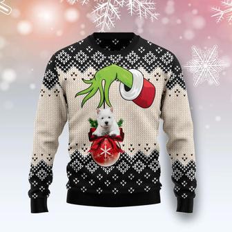 West Highland White Terrier Xmas Ball Ugly Christmas Sweater | Favorety