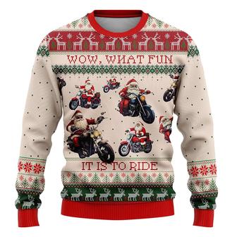 Santa Claus Lovers Ugly Christmas Sweaters for Men - Thegiftio UK