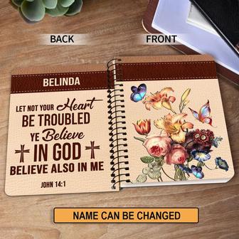 Personalized Spiral Journal You Believe In God, Inspiration Gifts For Christian People | Mazezy
