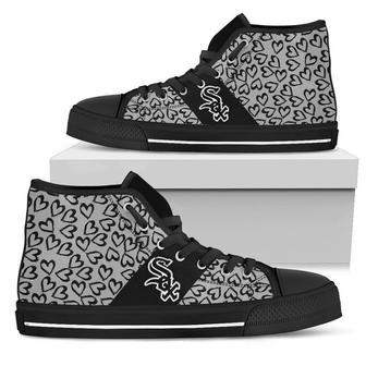 Chicago White Sox MLB Baseball 1 Custom Canvas High Top Shoes HTS1160 | Favorety DE