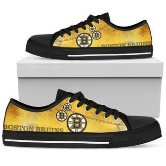 Boston Bruins NHL Hockey 7 Low Top Sneakers Low Top Shoes LT0224 | Favorety AU