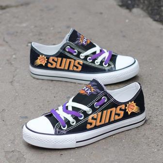 PHOENlX SUNS Custom Shoes Basketball Suns Low Top Sneakers Phoenix NBA Gumshoes | Favorety DE