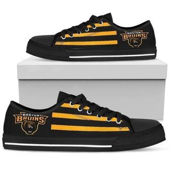 Boston Bruins NHL Hockey 11 Low Top Sneakers Low Top Shoes | Favorety DE