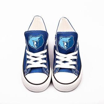 Memphis GrizzIies Custom Shoes Basketball Grizzlies Low Top Sneakers Memphis NBA Gumshoes Grizzlies | Favorety CA