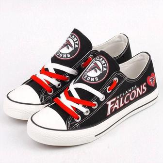 AtIanta FaIcons Shoes Custom Low Top Sneakers Football Falcons | Favorety AU