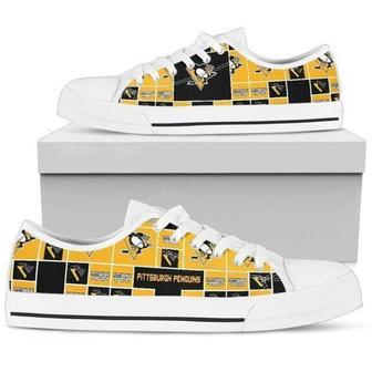 Pittsburgh Penguins NHL Hockey 1 Low Top Sneakers Low Top Shoes | Favorety