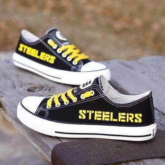 Pittsburgh SteeIer Shoes Custom Low Top Sneakers Football Steelers | Favorety