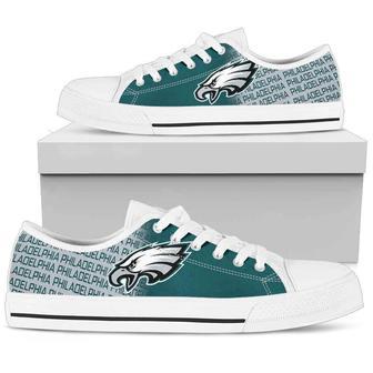 NFL PhiIadeIphia EagIes Low Top Sneakers Low Top Shoes | Favorety AU