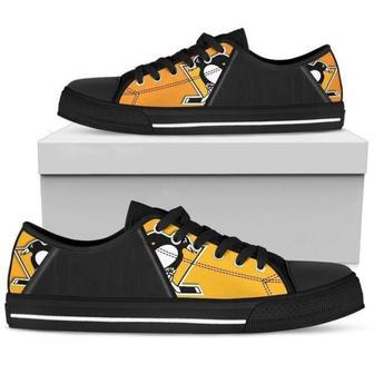 Pittsburgh Penguins NHL Hockey 9 Low Top Sneakers Low Top Shoes | Favorety CA