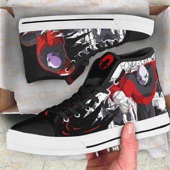 Jiren High Top Canvas Shoes Custom Dragon BaII Anime For Fans | Favorety UK