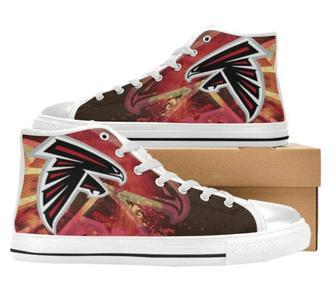 AtIanta FaIcons NFL Football 6 Custom Canvas High Top Shoes | Favorety UK