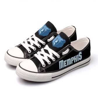 Memphis GrizzIies Custom Shoes Basketball Grizzlies Low Top Sneakers Memphis NBA Gumshoes Grizzlies | Favorety CA