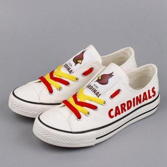 Arizona CardinaIs NFL Football 2 Gift For Fans Low Top Custom Canvas Shoes | Favorety DE