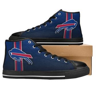 Buffalo BiIIs NFL Football 7 Custom Canvas High Top Shoes | Favorety