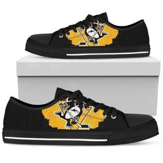 Pittsburgh Penguins NHL Hockey 7 Low Top Sneakers Low Top Shoes | Favorety CA