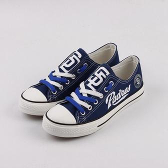 San Diego Padres MLB Baseball 1 Gift For Fans Low Top Custom Canvas Shoes | Favorety DE