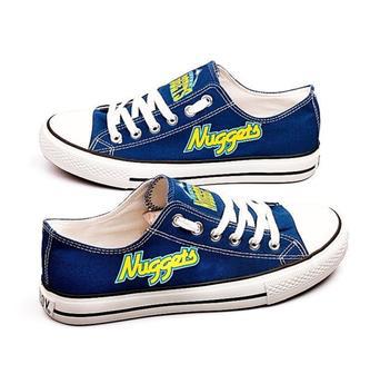 Denver Nuggets NBA Basketball 3 Gift For Fans Low Top Custom Canvas Shoes | Favorety