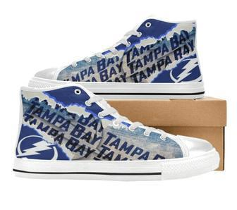 Tampa Bay Rays MLB Baseball 1 Custom Canvas High Top Shoes HTS0246 | Favorety AU